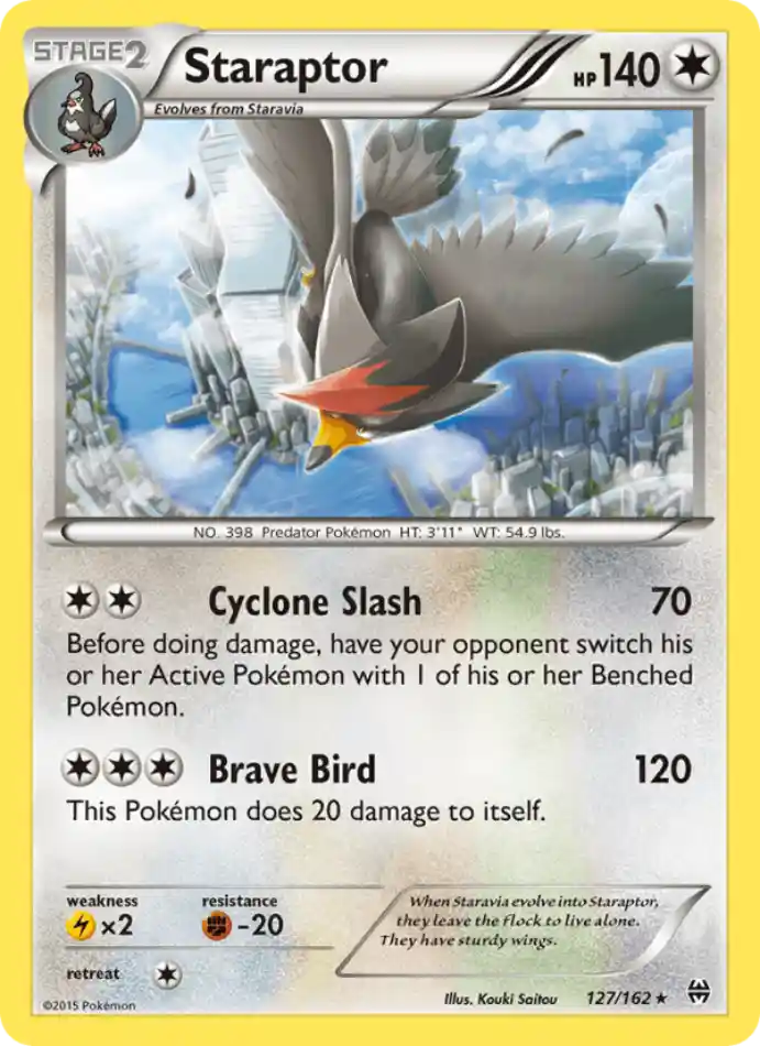 staraptor-rare-breakthrough-127-162-pokemon-karti.webp Staraptor - Reverse Holo Rare - BREAKthrough - 127/162 - Pokemon Kartı - Görsel 1