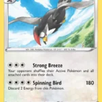 Staraptor - Reverse Holo Rare - Brilliant Stars - 119/172 - Pokemon Kartı