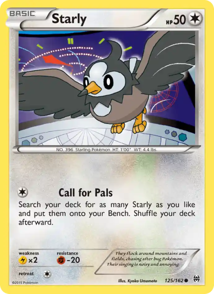 starly-common-breakthrough-125-162-pokemon-karti.webp Starly - Reverse Holo Common - BREAKthrough - 125/162 - Pokemon Kartı - Görsel 1