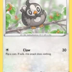 Starly - Reverse Holo Common - Brilliant Stars - 117/172 - Pokemon Kartı