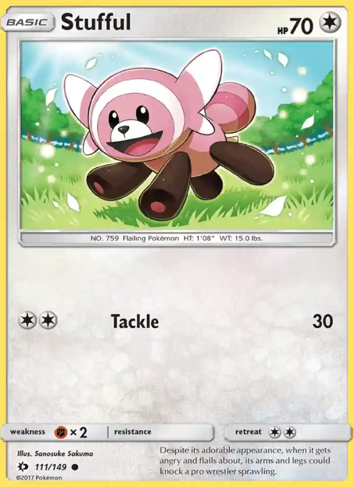 stufful-common-sun-moon-111-149-pokemon-karti.webp Stufful - Common - Sun & Moon - 111/149 - Pokemon Kartı - Görsel 1