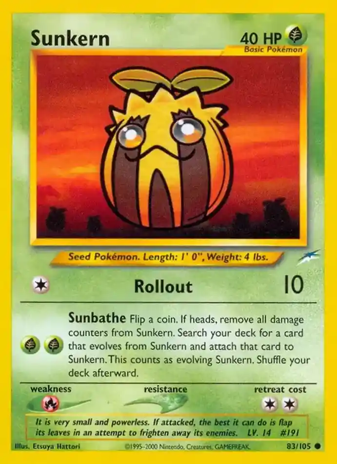 sunkern-common-neo-destiny-083-105-pokemon-karti.webp Sunkern - Common - Neo Destiny - 083/105 - Pokemon Kartı - Görsel 1