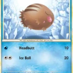 Swinub - Reverse Holo Common - Triumphant - 079/102 - Pokemon Kartı