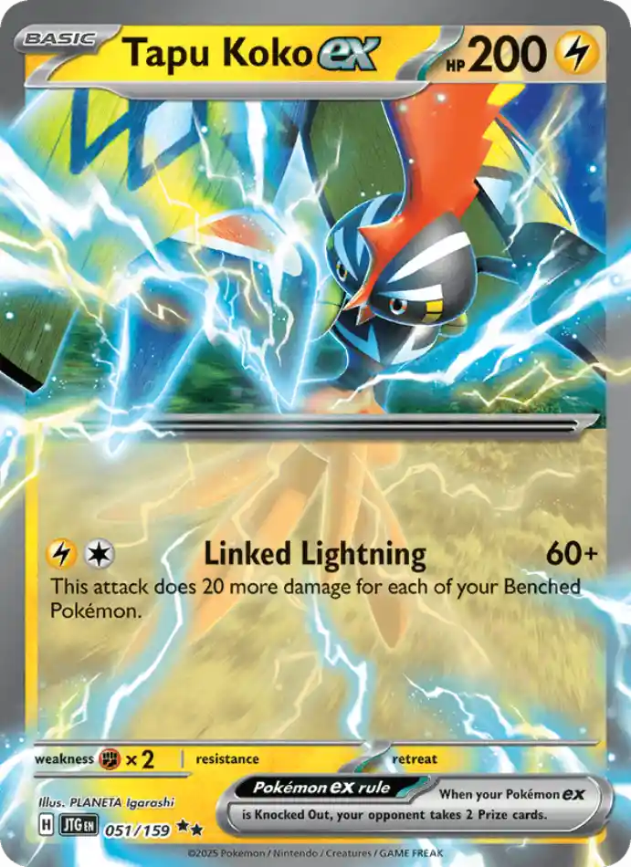 tapu-koko-ex-double-rare-journey-together-051-159-pokemon-karti.webp Tapu Koko ex - Double Rare - Journey Together - 051/159 - Pokemon Kartı - Görsel 1