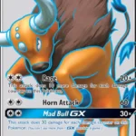 Tauros GX - Ultra Rare - Sun & Moon - 144/149 - Pokemon Kartı
