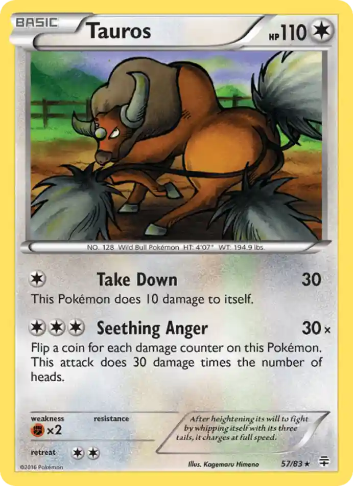 tauros-rare-generations-057-83-pokemon-karti.webp Tauros - Rare - Generations - 057/83 - Pokemon Kartı - Görsel 1