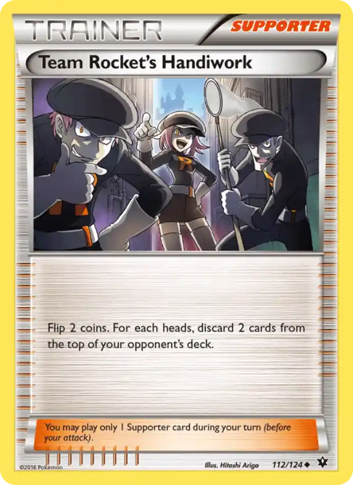 team-rocket-s-handiwork-uncommon-fates-collide-112-124-trainer-karti.webp Team Rocket's Handiwork - Reverse Holo Uncommon - Fates Collide - 112/124 - Trainer Kartı - Görsel 1