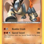 Terrakion - Holo Rare - Emerging Powers - 063/98 - Pokemon Kartı
