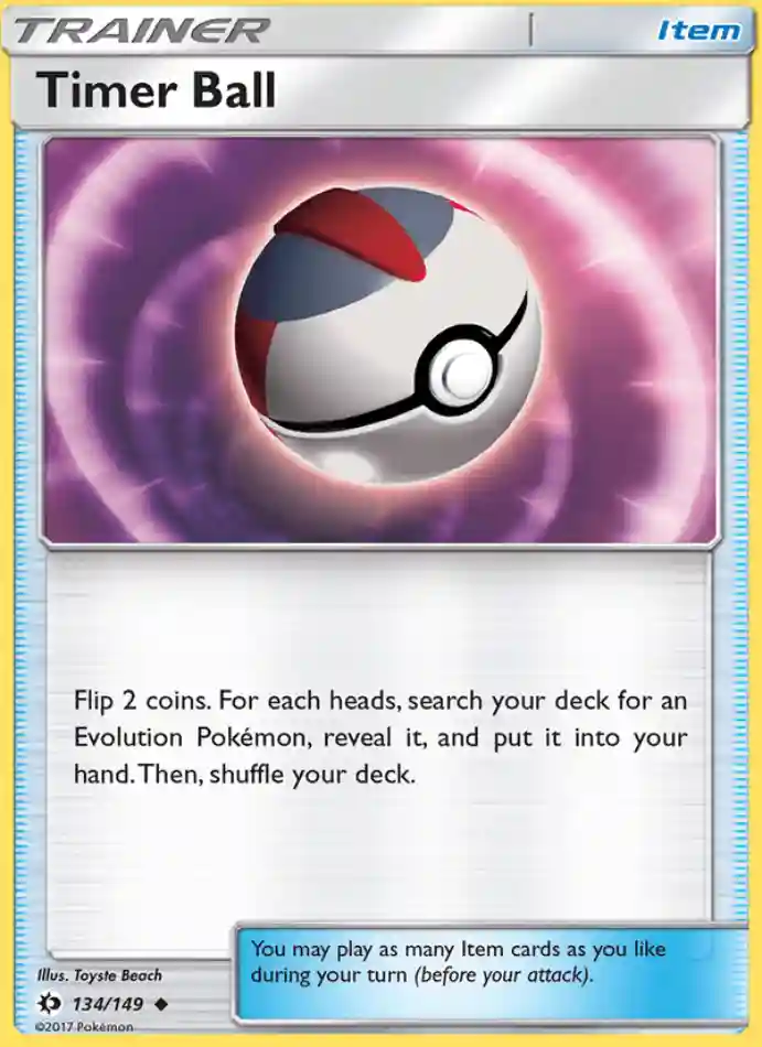 timer-ball-uncommon-sun-moon-134-149-trainer-karti.webp Timer Ball - Uncommon - Sun & Moon - 134/149 - Trainer Kartı - Görsel 1