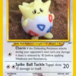 Togepi - Uncommon - Neo Destiny - 056/105 - Pokemon Kartı