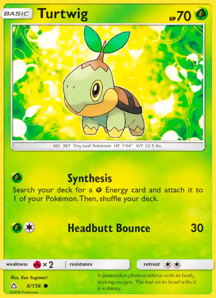 turtwig-common-ultra-prism-006-156-pokemon-karti.webp Turtwig - Reverse Holo Common - Ultra Prism - 006/156 - Pokemon Kartı - Görsel 1
