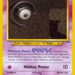 Unown [C] - Uncommon - Neo Destiny - 057/105 - Pokemon Kartı