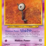 Unown [L] - Common - Neo Destiny - 086/105 - Pokemon Kartı