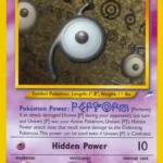 Unown [P] - Uncommon - Neo Destiny - 058/105 - Pokemon Kartı