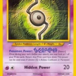 Unown [S] - Common - Neo Destiny - 087/105 - Pokemon Kartı