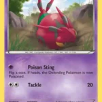 Venipede - Reverse Holo Common - Emerging Powers - 038/98 - Pokemon Kartı