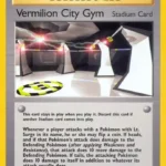 Vermilion City Gym - Uncommon - Gym Heroes - 120/132 - Trainer Kartı