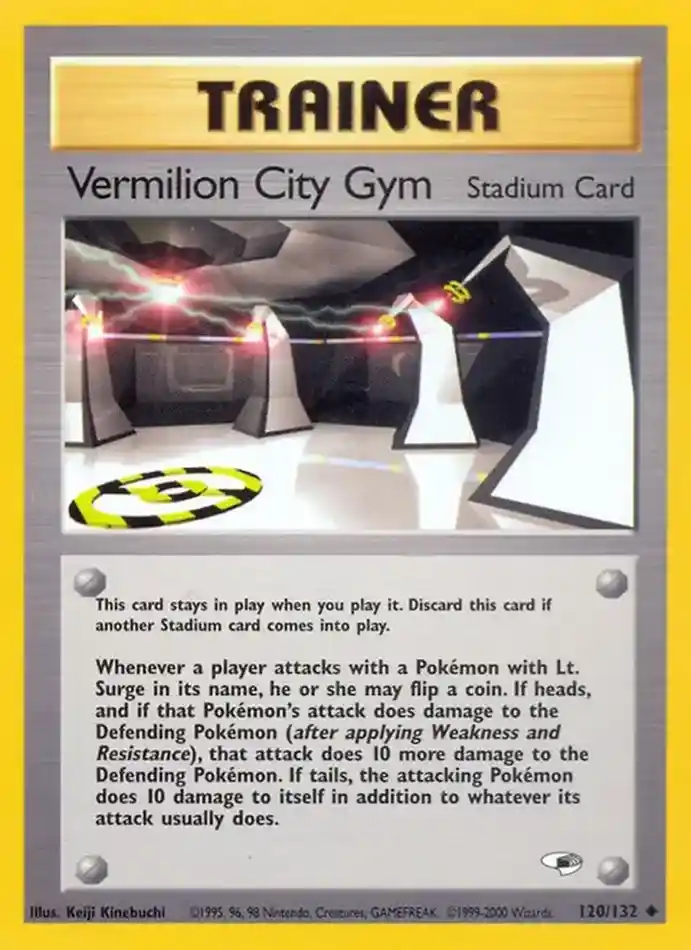 vermilion-city-gym-uncommon-gym-heroes-120-132-trainer-karti.webp Vermilion City Gym - Uncommon - Gym Heroes - 120/132 - Trainer Kartı - Görsel 1