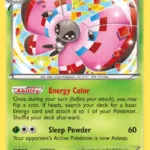 Vivillon - Reverse Holo Rare - BREAKthrough - 015/162 - Pokemon Kartı