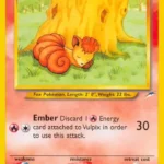 Vulpix - Common - Neo Destiny - 091/105 - Pokemon Kartı