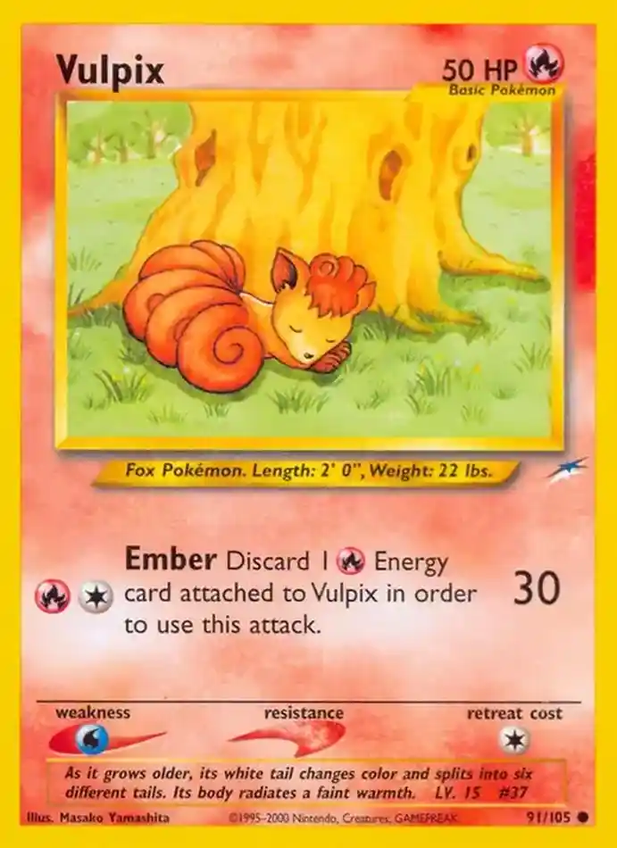 vulpix-common-neo-destiny-091-105-pokemon-karti.webp Vulpix - Common - Neo Destiny - 091/105 - Pokemon Kartı - Görsel 1
