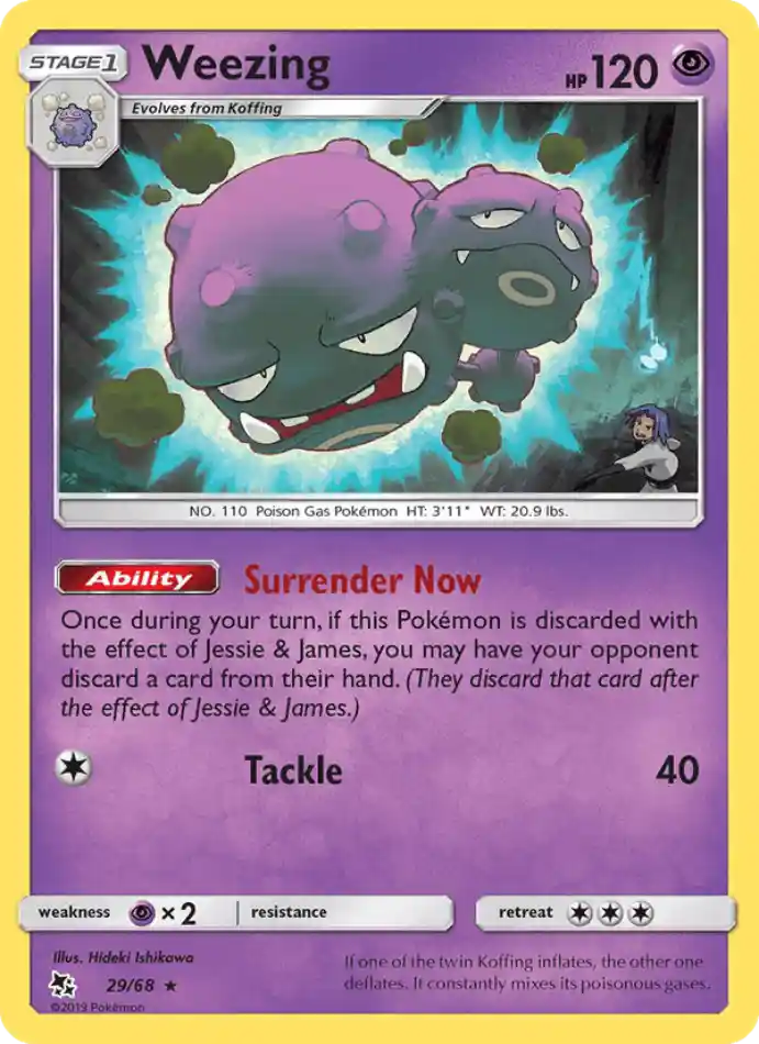 weezing-rare-hidden-fates-029-68-pokemon-karti.webp Weezing - Rare - Hidden Fates - 029/68 - Pokemon Kartı - Görsel 1