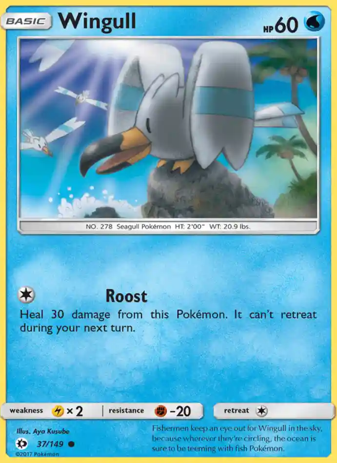 wingull-common-sun-moon-037-149-pokemon-karti.webp Wingull - Common - Sun & Moon - 037/149 - Pokemon Kartı - Görsel 1