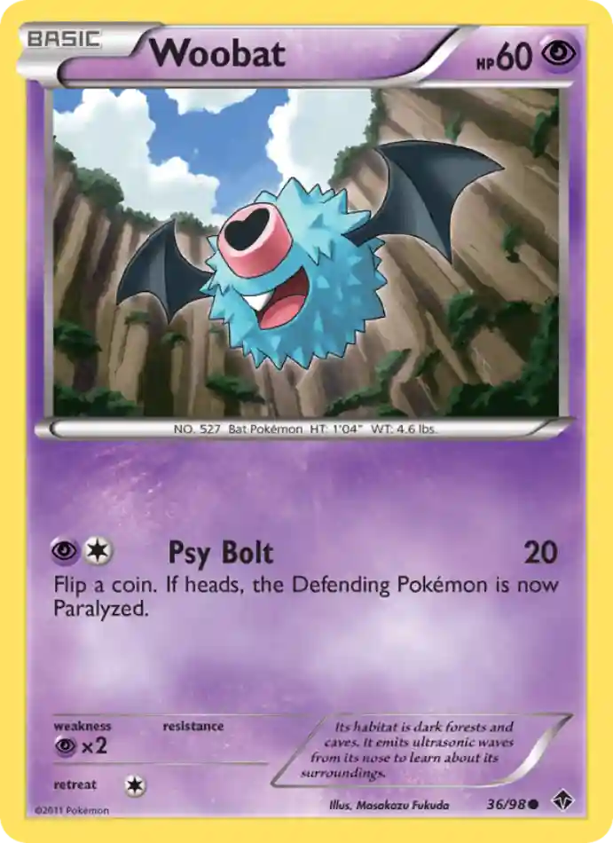 woobat-common-emerging-powers-036-98-pokemon-karti.webp Woobat - Common - Emerging Powers - 036/98 - Pokemon Kartı - Görsel 1
