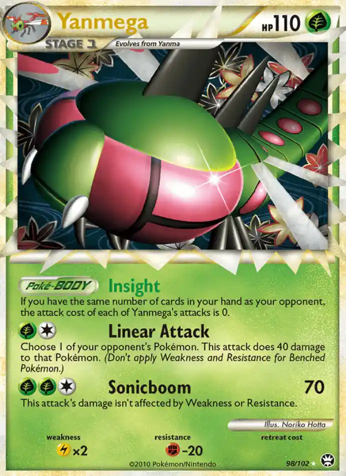 yanmega-rare-prime-triumphant-098-102-pokemon-karti.webp Yanmega - Rare Prime - Triumphant - 098/102 - Pokemon Kartı - Görsel 1